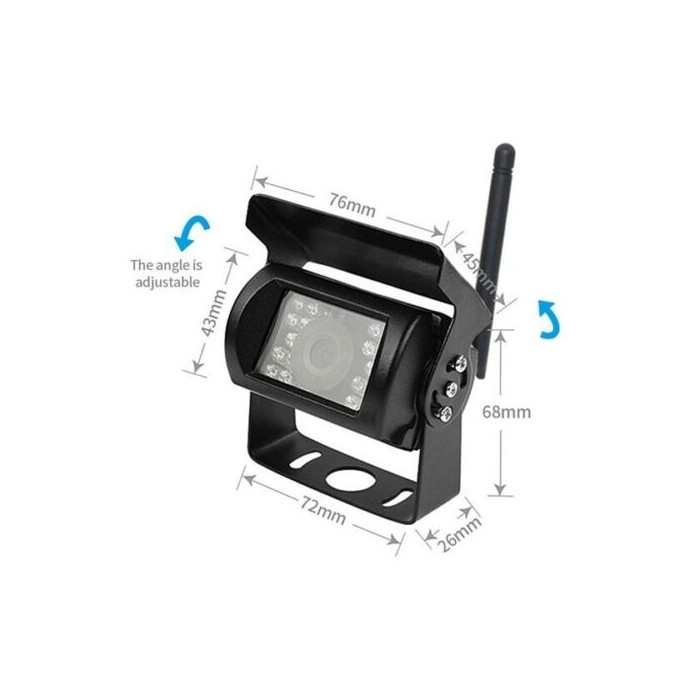 Camera marsarier wireless 12V-24V / monitor 7 inch Cod: CHS-1010 Automotive TrustedCars