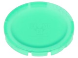 Lentilă verde buton 22mm RMQ-Titan