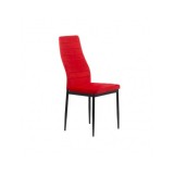Scaun de living si bucatarie BUC 263V, catifea, picioare metalice, spatar inalt, 120 kg