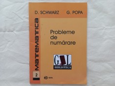 PROBLEME DE NUMARARE - DAN SCHWARZ, GABRIEL POPA
