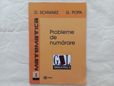 PROBLEME DE NUMARARE - DAN SCHWARZ, GABRIEL POPA foto