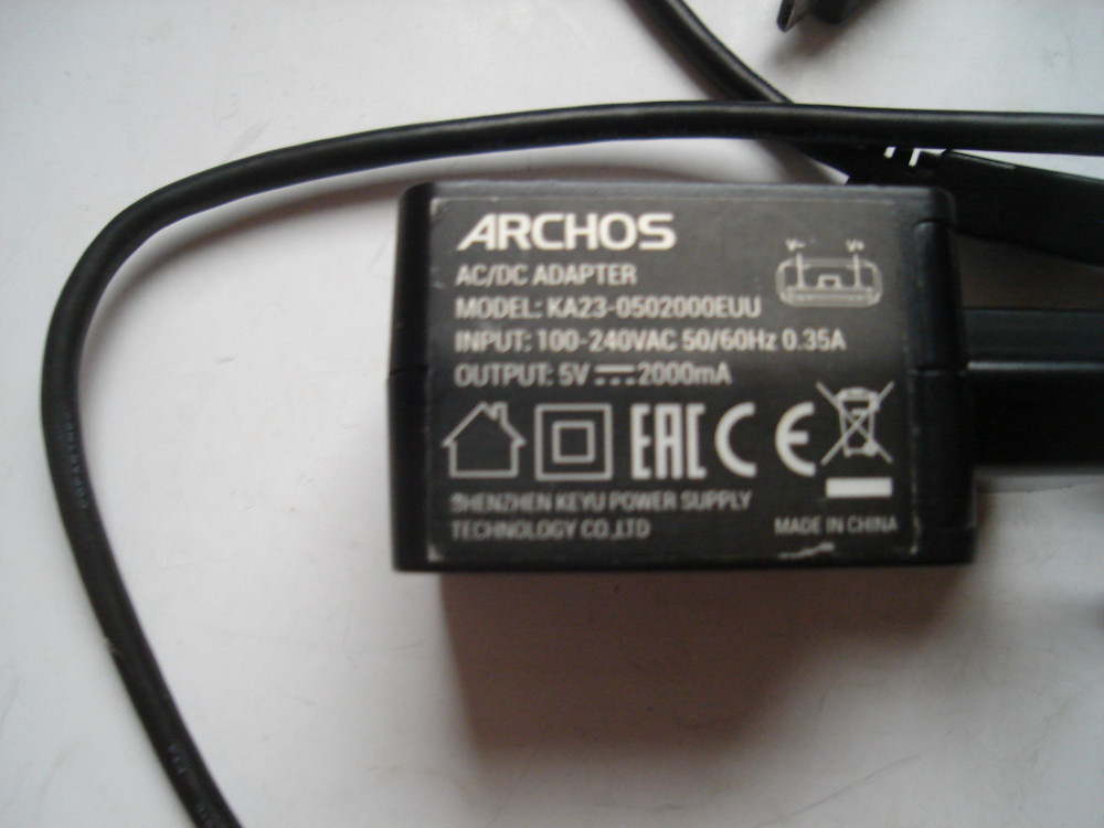 Incarcator Archos model KA23-0502000EUU, compatibil cu tableta/telefon  Archos, Incarcator retea | Okazii.ro