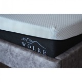 Saltea ortopedica Wolke Memory Confortable Airflow 180x200x30 cm, spuma poliuretanica cu memorie, antibacteriana, hipoalergenic, gel racitor, fermitat