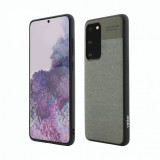 Husa de protectie Vetter pentru Samsung Galaxy S20, Smart Case Hybrid Slim, Grey, Resigilat