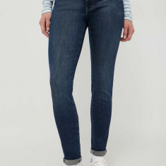 G-Star Raw jeansi Lhana femei, culoarea albastru marin