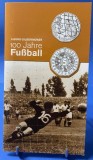 AUSTRIA 2004 - 5 Euro - 100 de ani de fotbal - Argint 800 / Blister, Europa