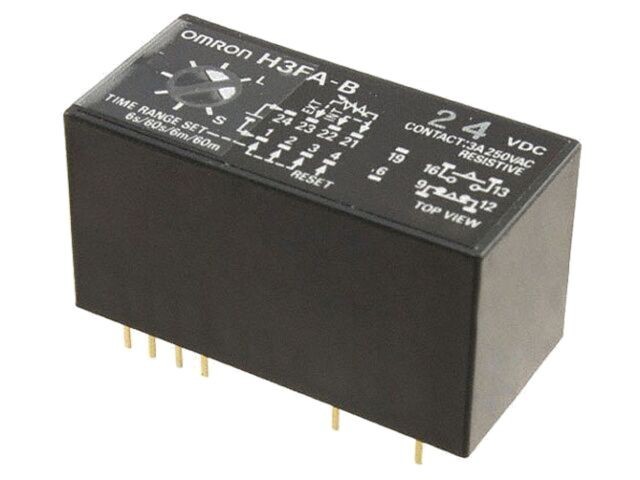 Timer electronic 24V DC, 0,6s-60min