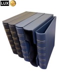 Album cu casetă LUX , piele eco - OPTIMA standard , culoare albastră