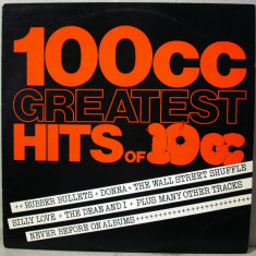 VINIL 10cc ‎– 100cc - Greatest Hits Of 10cc (-VG )