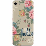 Husa silicon pentru Apple Iphone 5 / 5S / SE, Cute Flower Phone