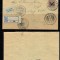 Islanda 1930 - Posta Aeriana, plic circulat cu Mi.No. 122-123