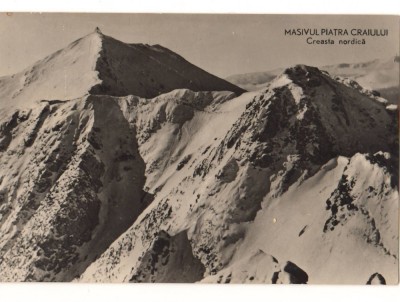 CPIB 22781 - CARTE POSTALA - MASIVUL PIATRA CRAIULUI. CRESTA NORDICA, RPR foto