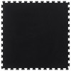 Placa de podea din cauciuc, negru, 12 mm, 100x100 cm GartenMobel Dekor, vidaXL