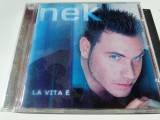 La vita e- Nek, cd