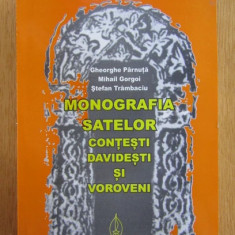 Monografia satelor Contesti Davidesti si Voroveni Trambaciu, Gorgoi, G. Parnuta