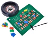 Joc de societate, Zola&reg;, model ruleta de cazino cu jetoane si zaruri, dimensiune 27 cm, culoare multicolor