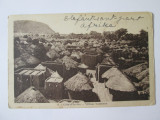 Carte postala Coasta de Fildeș/Sat al comunitati etnice Bambara anii 20, Circulata, Printata