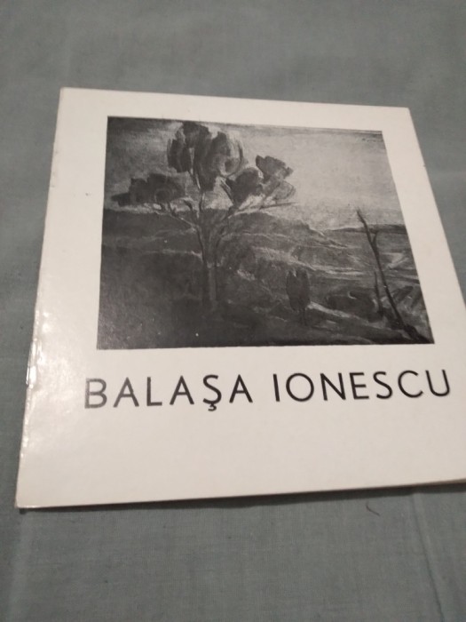 PLIANT BALASA IONESCU GALERIA CAMINUL ARTEI 1983