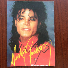 Michael Jackson calendar vizual 1994 calendar de colectie mic de buzunar reclama