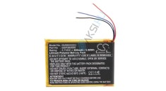 Baterie VHBW &icirc;nlocuiește JBL GSP383555 pentru difuzor JBL - Li-polimer 800 mAh