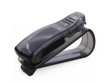 Cumpara ieftin Suport auto pentru ochelari, montare pe parasolar, plastic, prindere cu clema, 2.9 x 7.5 x 2.5 cm, negru