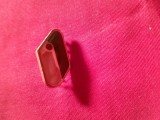 Insigna Romania - tehnic , L=1,3cm , metal si email