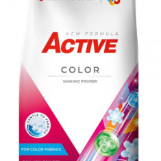 Detergent pudra pentru rufe colorate Active, sac 10kg, 135 spalari