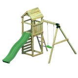 Complex de joaca din lemn Fungoo&reg; Gaia T1S 04720PK (natur)