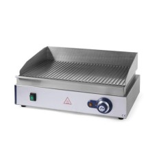Gratar-grill profesional, electric, din inox, striat