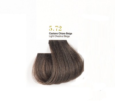 Saten Bej Rece 5.72 - Vopsea fara Amoniac cu ulei de argan Think Maxxelle - 100 ML foto