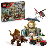 LEGO Misiune aeriana cu Spinosaurus si Quetzalcoatlus Quality Brand