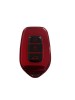 Husa TPU Cheie Dacia Logan 3 2021 2022, Renault, 3 Butoane, Rosie AutoProtect KeyCars, Oem