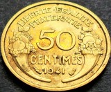 Cumpara ieftin Moneda istorica 50 CENTIMES - FRANTA, anul 1941 * cod 4474