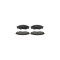 Placute frana TOYOTA HILUX III pick-up KUN TGN LAN GGN ABE C12137ABE