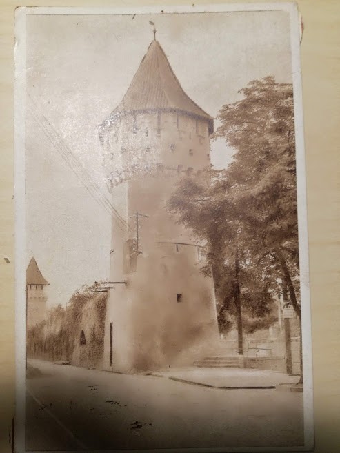 CP Turnul, Sibiu, circulată 2 ian 1950, Editura &rdquo;Albania&rdquo; Buc. - Constanța