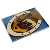 Cumpara ieftin Puzzle Logic cu Animale Constantin&#039;s - Wild Horses, RecentToys
