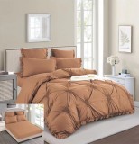 Lenjerie Pat Finet Cu Inimioare Petit Fl004, Bumbac, 4 Piese, Cu Elastic, Bej, Crem