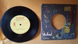 Cintecul Deltei &amp; Primul Ghiocel - disc vinil vechi anii 1960, muzica Electrecord