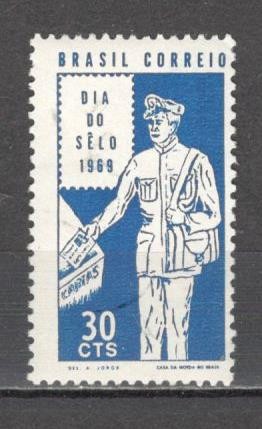 Brazilia.1969 Ziua marcii postale GB.33