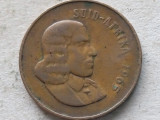 AFRICA DE SUD-2 CENTS 1965 ( &quot;SUID-AFRIKA&quot;)