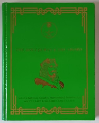 THE HOLY QURAN AN THE SWORD by HM. THE LATE KING ABDULAZIZ AL - SAUD , 1998 foto
