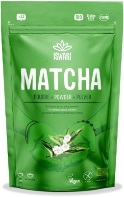 Matcha BIO sub forma de pulbere Iswari foto
