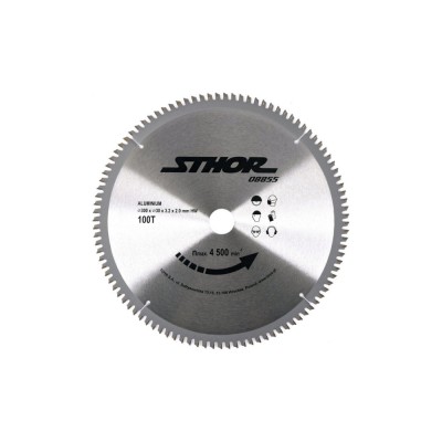 Disc circular pt. aluminiu d300 t100 d30 Sthor 08855 foto