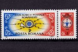 Cumpara ieftin RO 1985 , LP 1144 a ,&quot;Ziua marcii postale romanesti &quot; , serie vinieta,MNH, Nestampilat