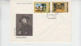 C12 - FDC Romania - Reproduceri de arta - Theodor Aman - LP1038 - 1981, Romania de la 1950