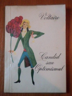 CANDID SAU OPTIMISMUL de VOLTAIRE foto