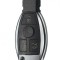 Carcasa cheie auto tip briceag Techstar pentru Mercedes-Benz cu 3 butoane, compatibila cu modele A, B, C, E, S, ML, GLK, Vito, Sprinter
