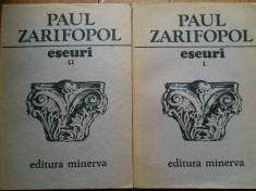 Eseuri Vol.1-2 - Paul Zarifopol ,282310 foto