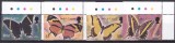 Turks Caicos 2003 fauna fluturi MI 1793-1796 MNH, Nestampilat