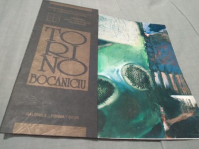 PLIANT/BROSURA TORINO BOCANICIU foto